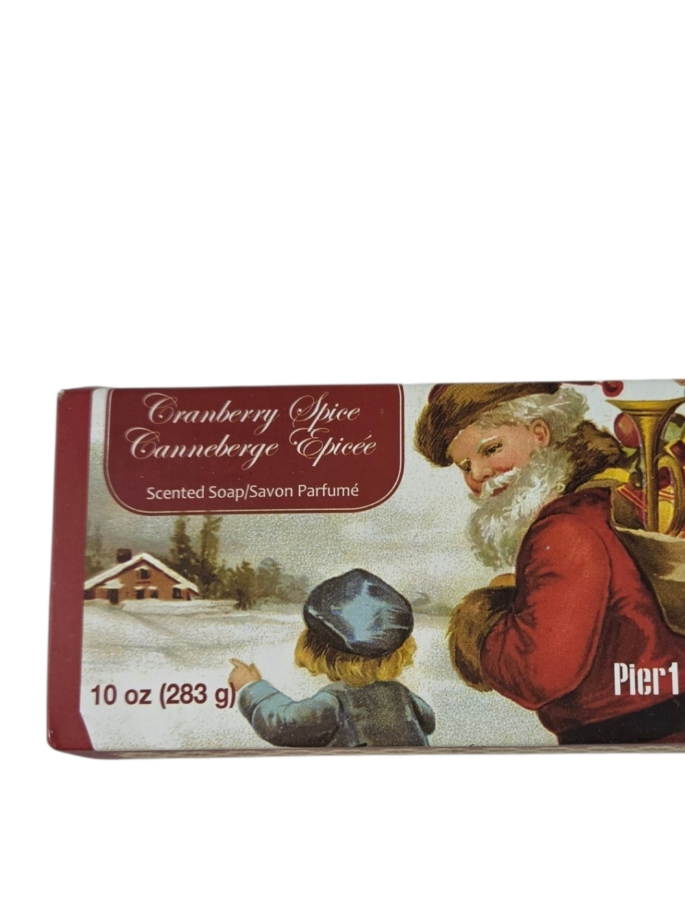 Pier 1 Imports Cranberry Spice Scented Soap 10oz Bar